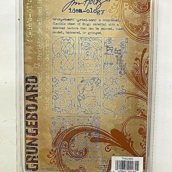 Tim Holtz idea-ology Harlequin Elements 94 Shapes - Picture 2 of 2
